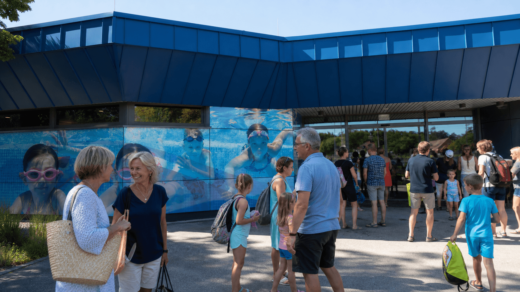 Gemeinsamer Veranstaltungstag im Schwimmbad
